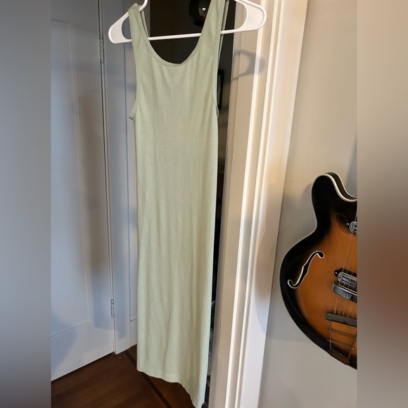 Zara contour collection mint body-con midi dress - Picture 1 of 2